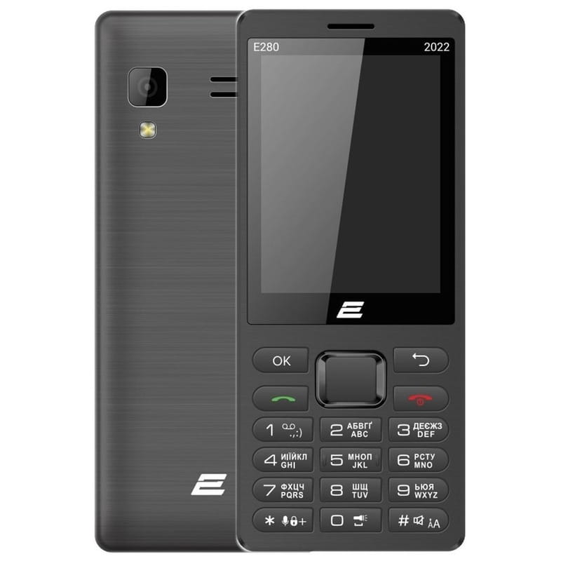 Мобильный телефон 2E E280 2022 Dual Sim Black (688130245210)