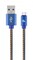Фото - Кабель Cablexpert USB - USB Type-C V 2.0 (M/M), 1 м, синій (CC-USB2J-AMCM-1M-BL) | click.ua