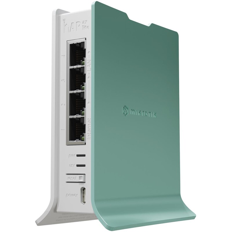Бездротовий маршрутизатор MikroTik hAP AX lite (L41G-2axD)