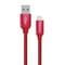Фото - Кабель ColorWay USB - Lightning (M/M), 2.4 А, 2 м Red (CW-CBUL007-RD) | click.ua