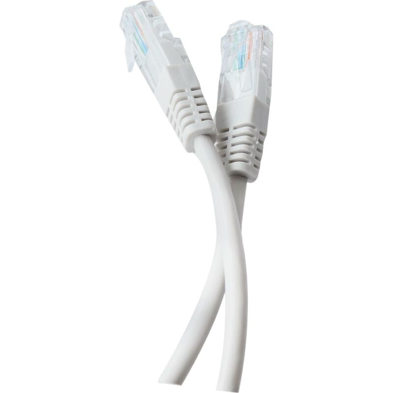 Патч-корд литий Tecro UTP-RJ45-1000, RJ45, Cat.5e, 10m, сірий