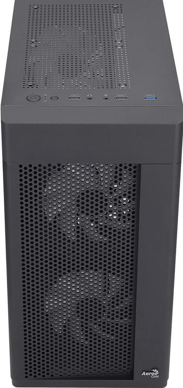 Корпус AeroCool Hexform-G-BK-v2 (ACCS-PV38033.11) Black без БП
