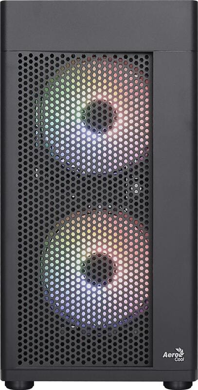 Корпус AeroCool Hexform-G-BK-v2 (ACCS-PV38033.11) Black без БП