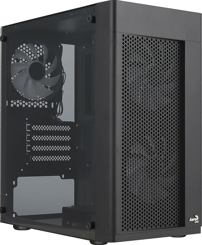 Корпус AeroCool Hexform-G-BK-v2 (ACCS-PV38033.11) Black без БП