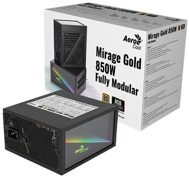 Блок живлення AeroCool Mirage Gold 850 Fully Modular (ACPG-MF85FEC.11) 850W