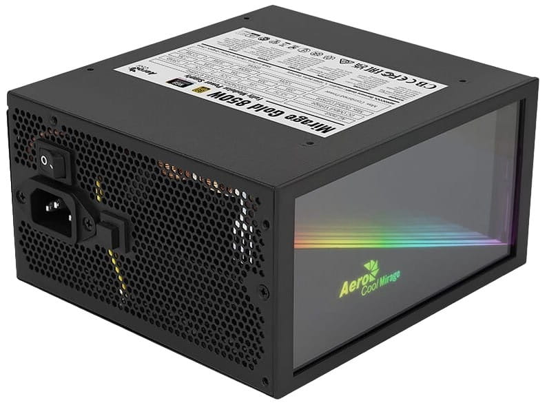 Блок питания AeroCool Mirage Gold 850 Fully Modular (ACPG-MF85FEC.11) 850W
