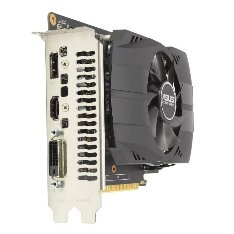 Видеокарта GF GTX 1650 4GB GDDR6 Phoenix Evo OC Asus (PH-GTX1650-O4GD6-P-EVO)