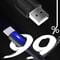 Фото - Кабель ColorWay USB - USB Type-C (M/M), PVC + Led, 2.4 А, 1 м, Black (CW-CBUC034-BK) | click.ua