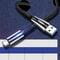 Фото - Кабель ColorWay USB - USB Type-C (M/M), Zinc Alloy + Led, 2.4 А, 1 м, Black (CW-CBUC035-BK) | click.ua