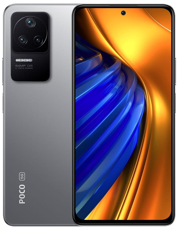 Смартфон Xiaomi Poco F4 8/256GB Dual Sim Moonlight Silver