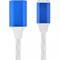 Фото - Кабель Cablexpert USB - USB Type-C V 2.0 (M/M), преміум, 1 м, білий (CC-USB-CMLED-1M) | click.ua