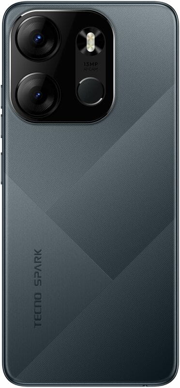 Смартфон Tecno Spark Go 2023 (BF7) 4/64GB Dual Sim Endless Black (4895180793011)
