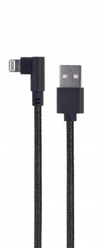 Фото - Кабель Cablexpert   USB - Lightning , 0.2 м, чорний (CC-USB2-AMLML-0.2M (M/M)