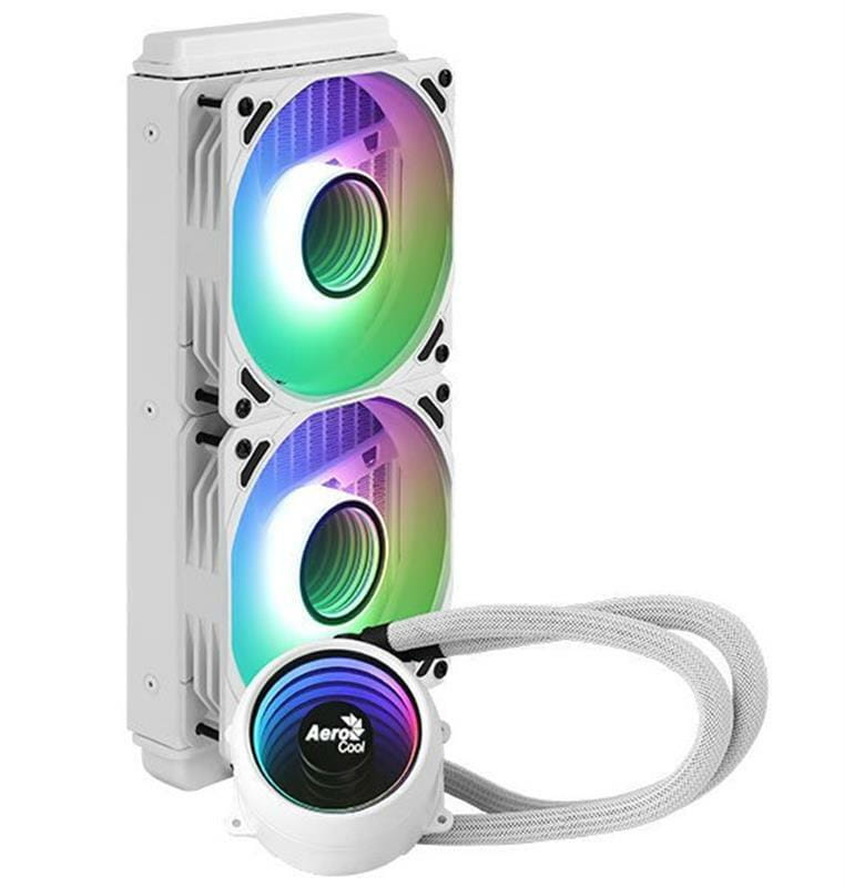 Система водяного охлаждения AeroCool Mirage L240 WH (ACLA-MR24127.73)