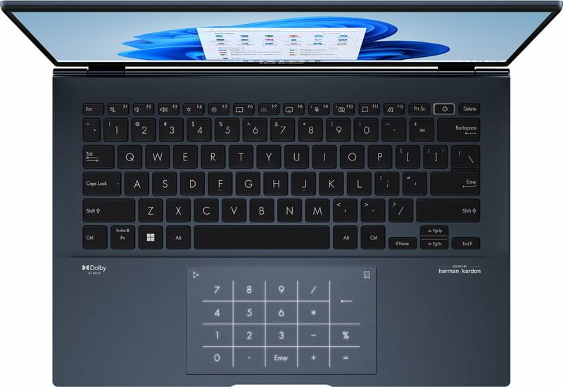 Ноутбук Asus ZenBook 14 OLED UX3402ZA-KM390W (90NB0WC1-M00VR0) Ponder Blue