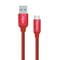 Фото - Кабель ColorWay USB - USB Type-C (M/M), 1 м, Red (CW-CBUC003-RD) | click.ua