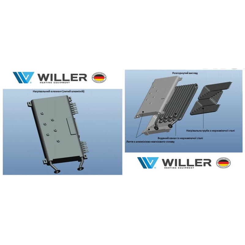 Котел электрический Willer PT207 Volt WF