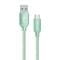 Фото - Кабель ColorWay USB - USB Type-C (M/M), 1 м, Mint (CW-CBUC003-MT) | click.ua