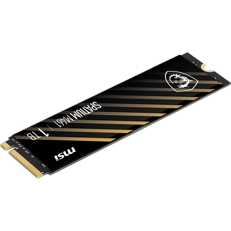 Накопитель SSD 1TB MSI Spatium M461 M.2 2280 PCIe 4.0 x4 NVMe 3D NAND TLC (S78-440L1D0-P83)