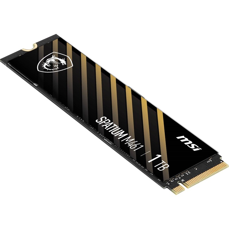 Накопитель SSD 1TB MSI Spatium M461 M.2 2280 PCIe 4.0 x4 NVMe 3D NAND TLC (S78-440L1D0-P83)