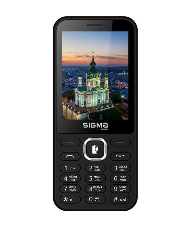 Мобiльний телефон Sigma mobile X-style 31 Power Type-C Dual Sim Black
