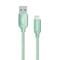 Фото - Кабель ColorWay USB - Lightning (M/M), 2.4 А, 2 м, Mint (CW-CBUL007-MT) | click.ua