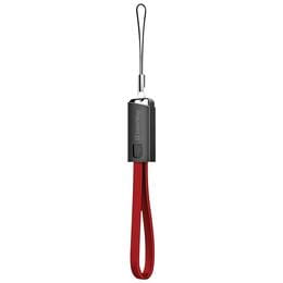 Кабель ColorWay USB - micro USB (M/M), 2.4 А, 0.22 м, Red (CW-CBUM022-RD)