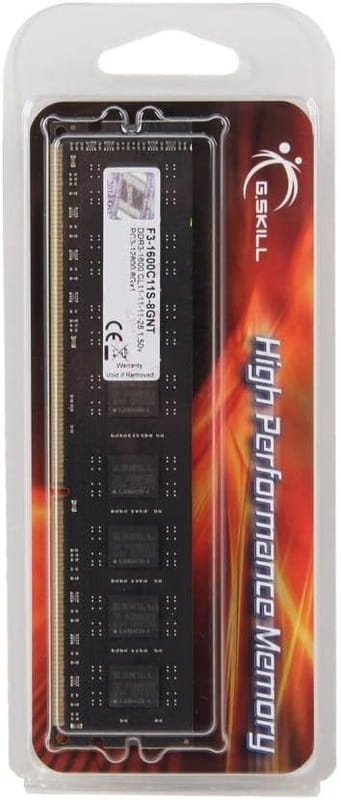 Модуль памяти DDR3 8GB/1600 G.Skill Value (F3-1600C11S-8GNT)