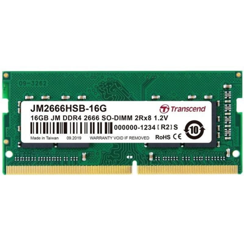 Модуль пам`яті DDR4 16GB/2666 Transcend JetRam (JM2666HSE-16G)
