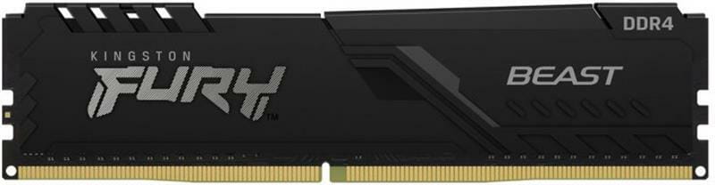 Модуль памяти DDR4 16GB/2666 Kingston Fury Beast Black (KF426C16BB/16)