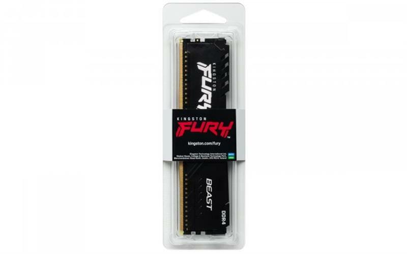 Модуль памяти DDR4 16GB/2666 Kingston Fury Beast Black (KF426C16BB/16)