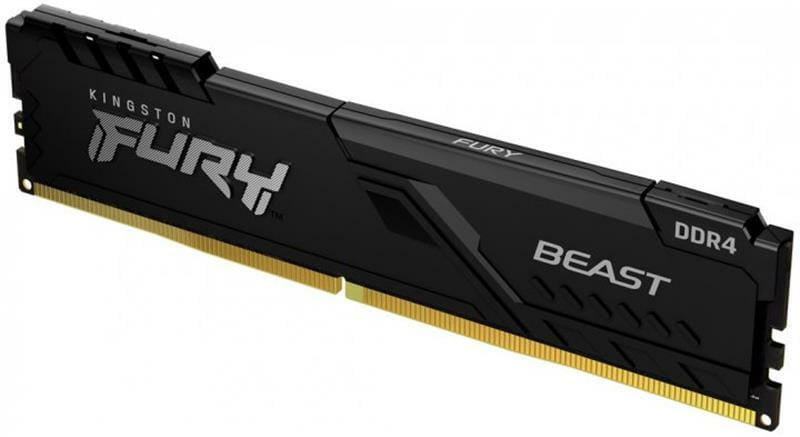 Модуль памяти DDR4 16GB/2666 Kingston Fury Beast Black (KF426C16BB/16)