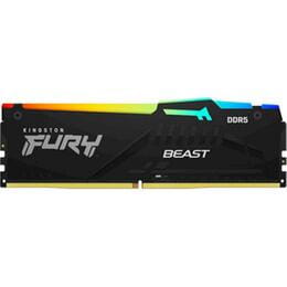 Модуль памяти DDR5 16GB/5600 Kingston Fury Beast RGB Black (KF556C36BBEA-16)