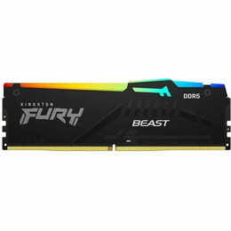 Модуль пам`яті DDR5 32GB/5200 Kingston Fury Beast RGB Black (KF552C40BBA-32)