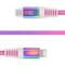 Фото - Кабель REAL-EL USB Type-C - Lightning (M/M), 1 м, Rainbow (4743304104710) | click.ua