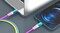 Фото - Кабель REAL-EL USB Type-C - Lightning (M/M), 1 м, Rainbow (4743304104710) | click.ua