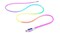 Фото - Кабель REAL-EL USB Type-C - Lightning (M/M), 1 м, Rainbow (4743304104710) | click.ua