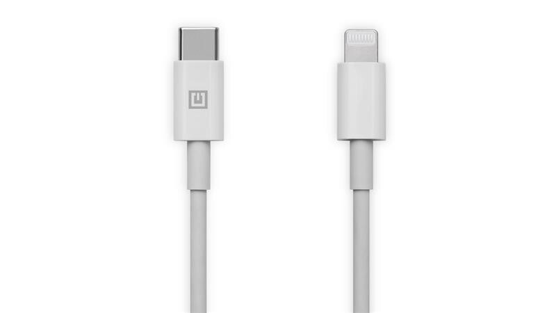 Кабель REAL-EL USB-C-Lightning 1m, White  (4743304104680)
