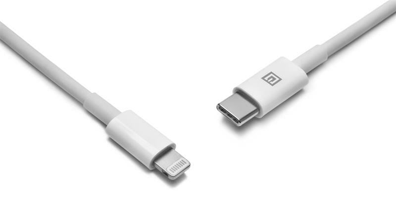 Кабель REAL-EL USB-C-Lightning 1m, White  (4743304104680)