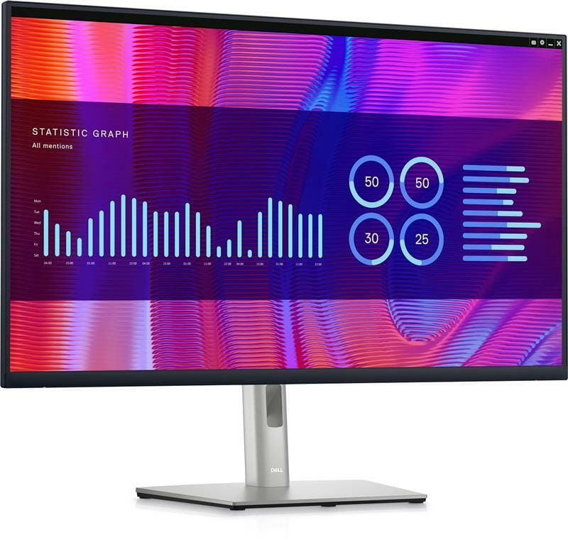 Монитор DELL 31.5" P3223DE (210-BDGB) IPS Black