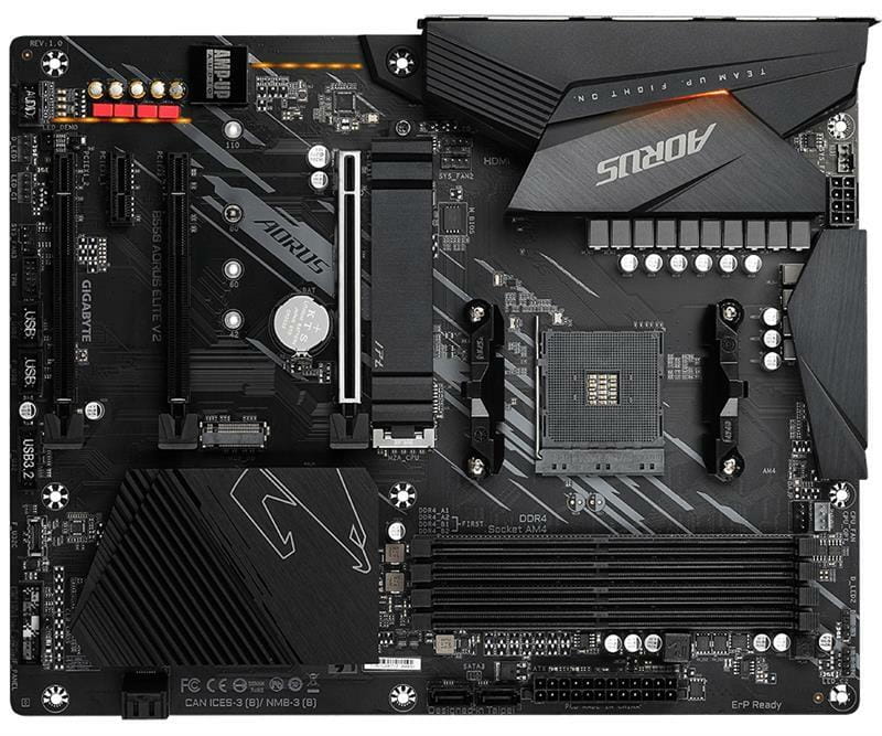 Материнская плата Gigabyte B550 Aorus Elite V2 Socket AM4