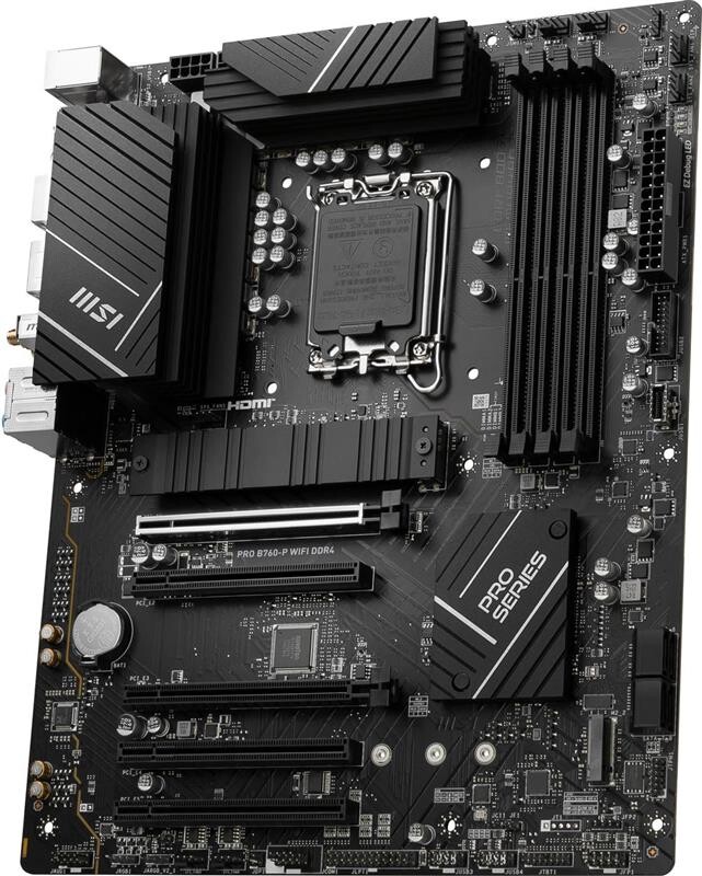 Материнская плата MSI Pro B760-P WiFi DDR4 Socket 1700