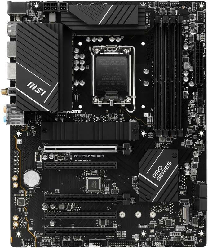 Материнская плата MSI Pro B760-P WiFi DDR4 Socket 1700