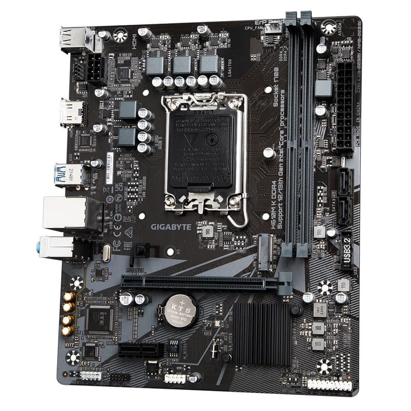 Материнская плата Gigabyte H610M K DDR4 Socket 1700
