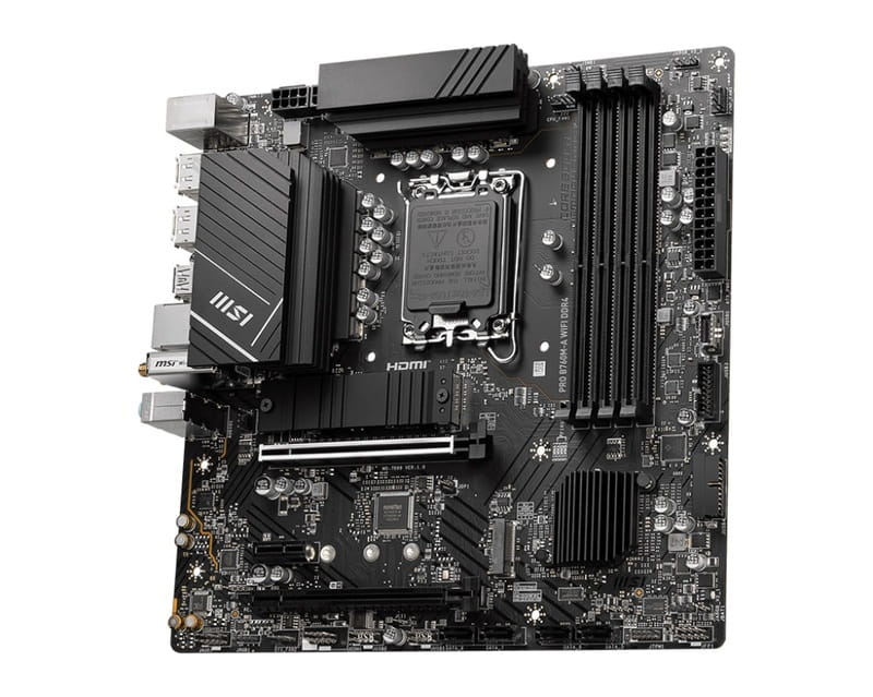 Материнская плата MSI Pro B760M-A WiFi DDR4 Socket 1700