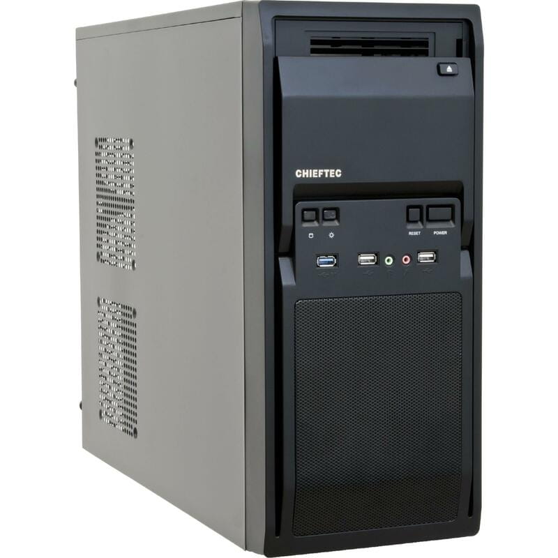 Корпус Chieftec Libra LG-01B-OP, Без БП, 1xUSB3.0, Black