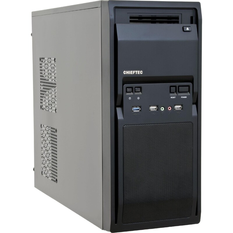 Корпус Chieftec LG-01B-OP Без БЖ Black