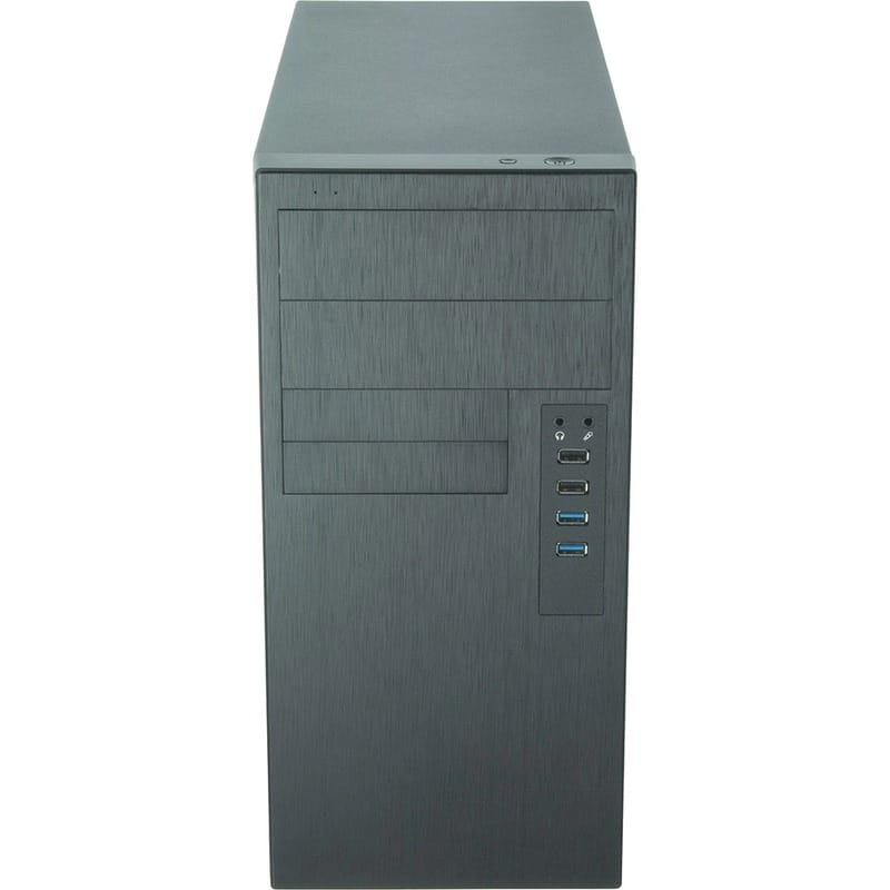 Корпус Chieftec Elox HO-11B-OP без БЖ, 2xUSB3.0, 2xUSB2.0, Black