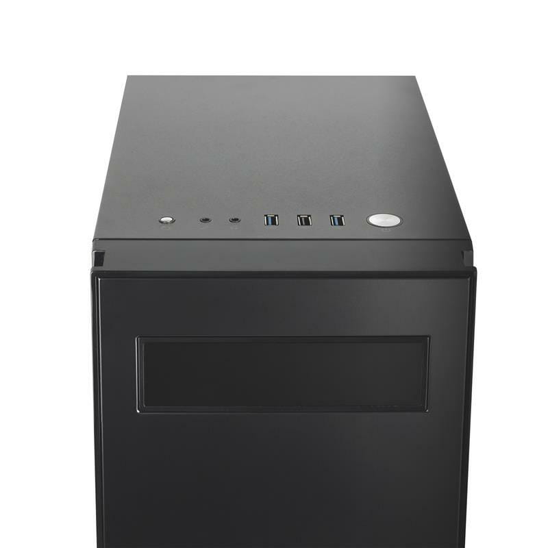 Корпус Chieftec Hawk TG Edition (AL-02B-TG-OP) без БЖ, 1хUSB2.0, 2xUSB3.0
