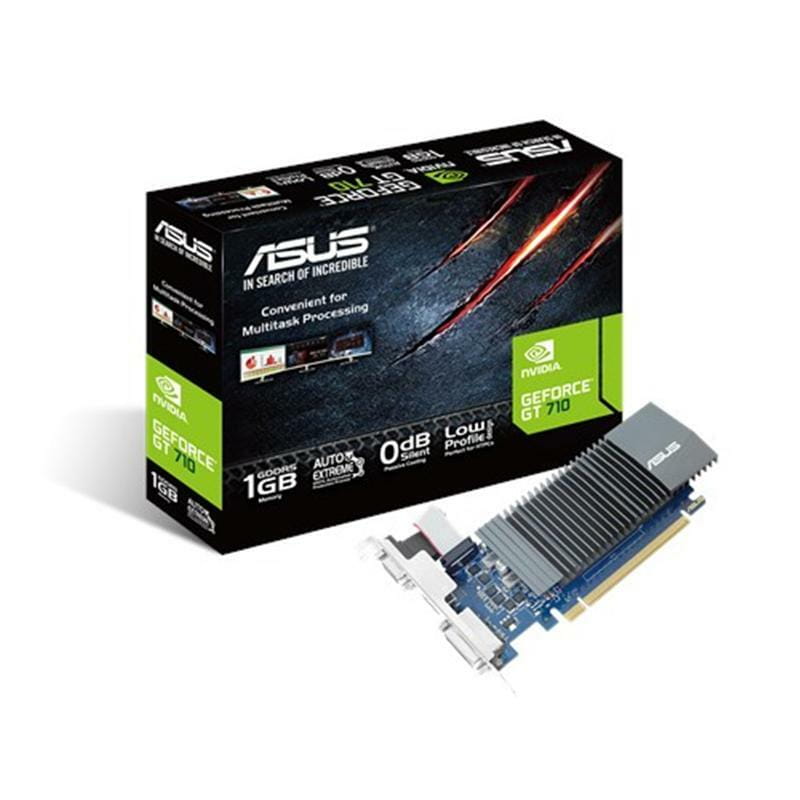 Видеокарта GF GT 710 1GB GDDR5 Asus (GT710-SL-1GD5-BRK)